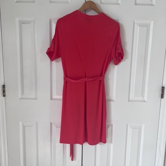 Fenn Wright Manson Belted Orange Dress 12 - Picture 4 of 5